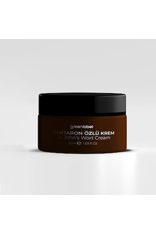 Greenlabel Kantaron Yağı Özlü Krem 50 ML