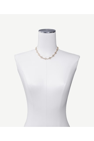 Yargıcı Çiçek Formlu Gold Kolye 25ykbj8107x 630 Çok Renkli