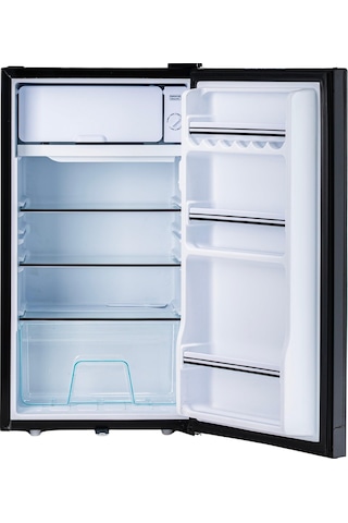 U-frigo 90 Lt 12-24v Marin/karavan Kompresörlü Buzdolabı Temperli Cam Kapak Limited Edition Siyah