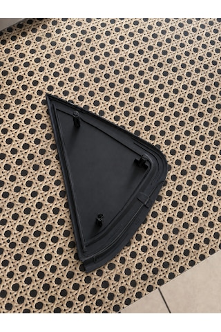 Citroen C4 Arka Kapı Üçgen Kapağı Sağ Veya Sol Kapı Trim Üçgen Kaplama Parçası Siyah Renk Oem 9675436480
