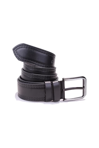Dagoster DMK26-455 Siyah 4.5 CM Suni Deri Erkek Kemer Siyah