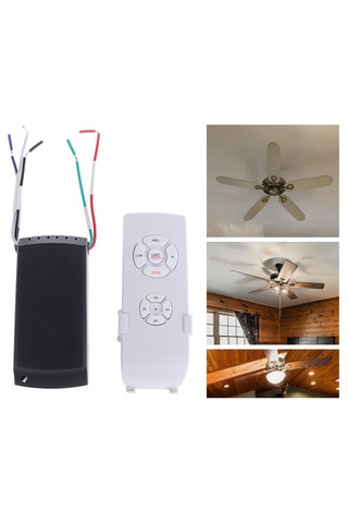 Homyl Tavan Vantilatörü Işık Uzaktan Kumanda Seti Club Dorm