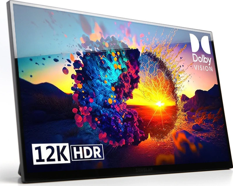 Zeuslap Z18T 18.5" 100Hz Full HD ADS-IPS Panel Type-C RGB 300Cd/m² Dokunmatik, Taşınabilir Monitör (ZL-Z18T)