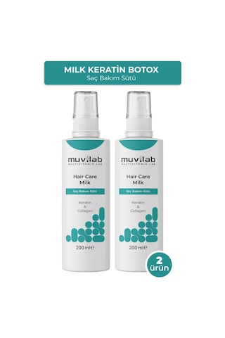 Saç Besleyici Keratin Kolajen Saç Bakım Sütü Spreyi Milk Keratin Hızlı Saç Uzama Dökülme Karşıtı