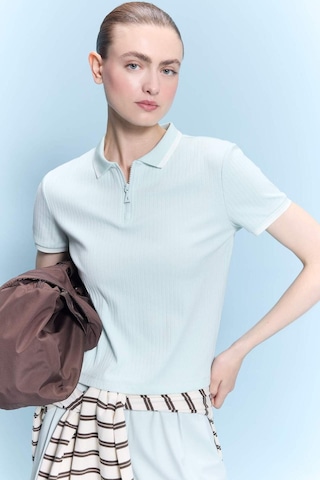 Defacto Standart Fıt Polo Yaka Sporcu Kısa Kollu Polo Tişört G6232ax26smgn1260 Yeşil-gn1260