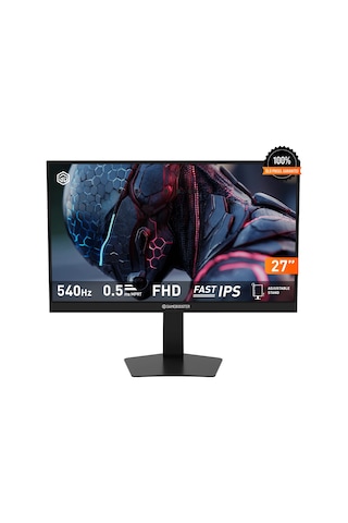 Gamebooster Gb-27f540fp 27'' 540hz Fhd Fast Ips 0.5ms 2 Hdmı + 2 Dp Hdr400 Hoparlörlü Pivot Flat Gaming Monitör
