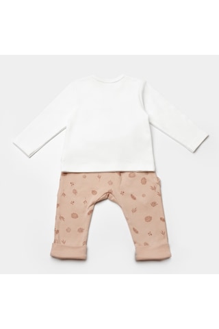 Biorganic Love Our Earth 2'li Bebek Takımı 59817 Mocha Beyaz - Kahverengi