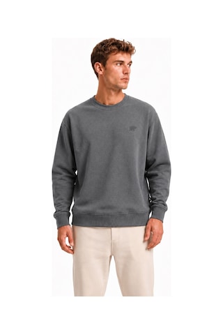 Bad Bear Outlands Crewneck Man Asphalt Sweatshırt 26.02.12.012-c118 Gri