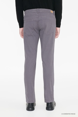 AC&Co / Altınyıldız Classics Slim Fit Dar Kesim Pamuklu Esnek Chino Erkek Pantolon Antrasit