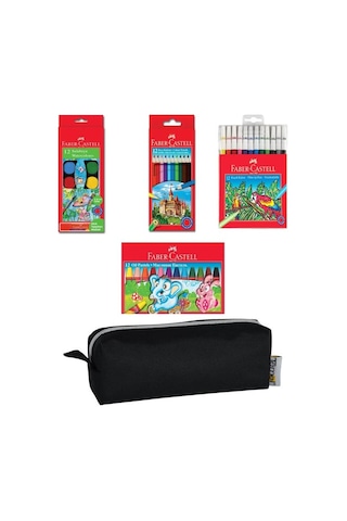 Faber Castell Öğrenci Boyama Seti Kalem Çantalı