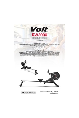 Voit RW 2000 Kondisyon Küreği