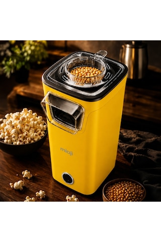 Mioji POPX1 1100 W Yağsız Kompakt Mısır Patlatma Makinesi