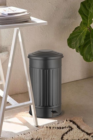 The Mia Çöp Kovası Mutfak 24 Lt - Siyah