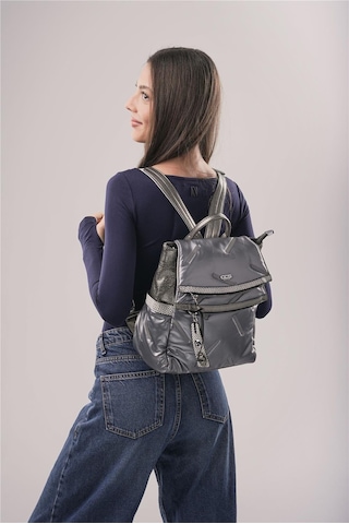 Ççs 18057 Kadın Sırt Çantası GRİ