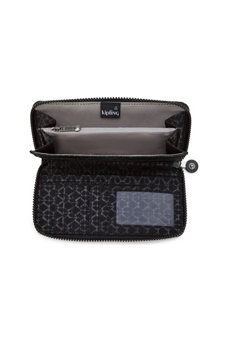 Kipling Kıplıng Money World Büyük Boy Cüzdan Siyah Sıgnature Emb Siyah
