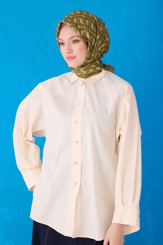 Belli Saf İpek Eşarp 4118d Twill -88 Yeşil
