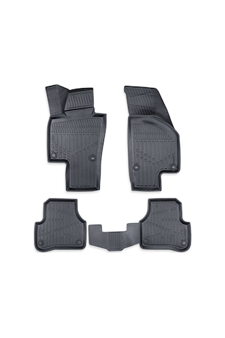 Volkswagen Passat B7 2011-2014 Arası Myk 3d Premium Havuzlu Oto Paspas Araca Özel