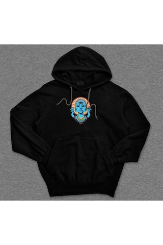 Yoga Ohm Meditasyon Üçüncü Göz Sweatshirt Unisex Kapüşonlu Hoodie 001