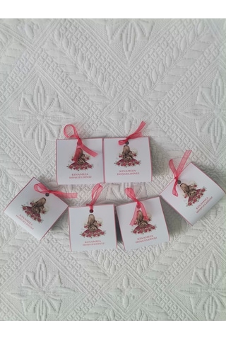 Özel Tasarım Hazır Paketlenmiş Kınamıza Hoşgeldiniz Yazılı Hediyelik Dağıtmalık Kına 100 Adet