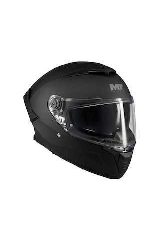 Kask Mt Ff18sv Thunder 4 Sv Pure A1 Mat Siyah Full Face Kapalı Kask Diğer