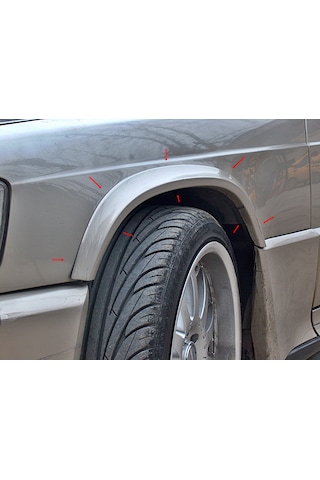 Mercedes 190e Çamurluk Ağzı 4 Parça