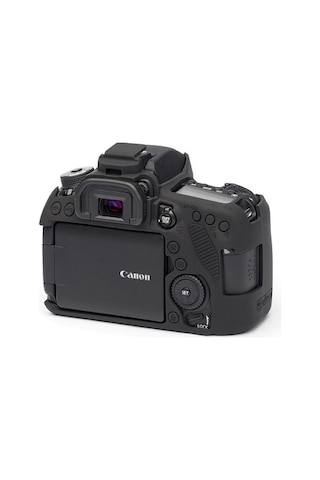 Easycover Canon 80D Silikon Kılıf Ecc80Db (Siyah)