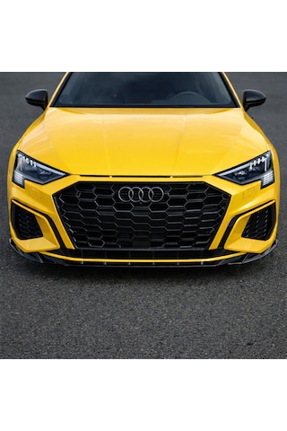 Apex Aero Design - Audi A3 S-line 8y Facelift Sedan - Ön Tampon Eki - Front Splitter