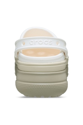 Crocs Classıc Stacked Kadın Terlik 211355-0wv Beyaz