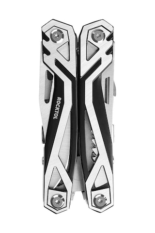 Rocktol Kamp 21 Fonksiyonlu Multitool Pense Kılıflı Siyah - Gri