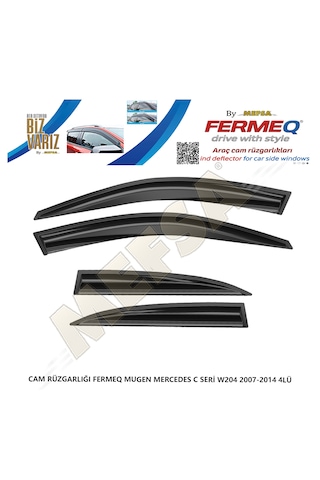 Cam Rüzgarlığı Fermeq Mugen Mercedes C Seri W204 2007-2014 4lü