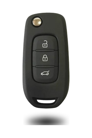 Premium Renault Dacia Kumanda Kabı Kasası 3 Buton