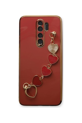 Xiaomi Redmi Note 8 Pro Kılıf Esila Silikon - Kırmızı -
