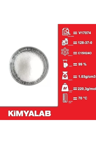 Kimyalab Bütil Hidroksi Toluen 1 KG