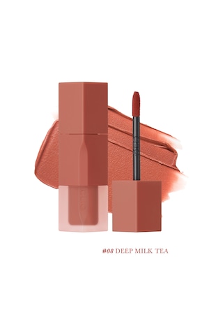 Pürüzsüz Ve Kadifemsi Dokulu, Doğal Görünüm Sunan Tint Clıo Chiffon Blur Tint 08 Deep Milk Tea 08
