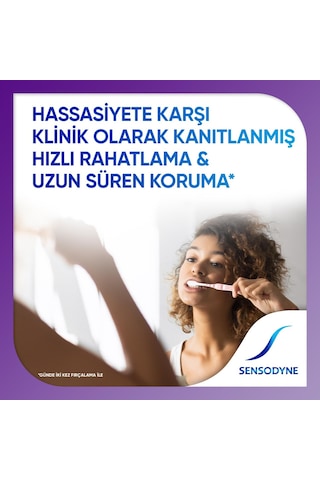 Sensodyne Hızlı Rahatlama Beyazlatıcı Diş Macunu 75 ML