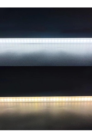 Hareket Sensörlü Tüp Ledli Şarjlı Sarı Led Dolap İçi 20 Cm Sarı