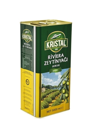 Kristal Zeytinyağı 10lt Riviera Teneke 2pk 5lt