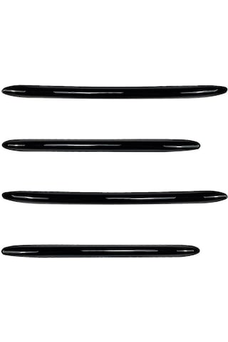 Jeemson Mercedes-benz C-class W206 2022+ C200/c260/c300 Amg Ön Tampon Sis Lambası Kapağı Trim, Abs Malzeme, Siyah, Dekoratif Ve Korumalı, Kolay Kurulum