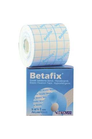 Betafix Fix Flaster Esnek Sabitleme Bandı 5 M x 5 CM 10 Adet
