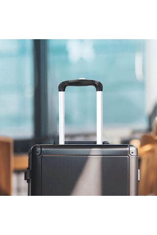 Homyl Bagaj Kolu Taşınabilir Ağır Hizmet Ekipmanları 28-inç Siyah