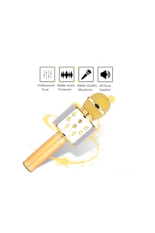 Lemestar Bluetooth Mikrofon Ve Hoparlör Birleşik Cihaz, Kaliteli Ses, Otomatik Gürültü Azaltma, Tf Kart Desteği, Çoklu Cihazla Uyumlu, Mavi