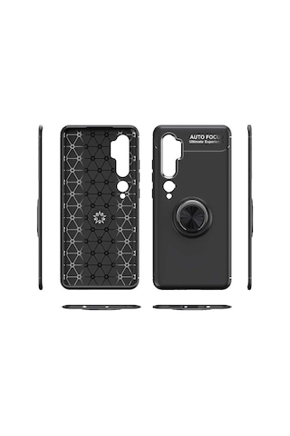 Xiaomi Mi Note 10 Kilif Yüzüklü Magnetli Ravel Case 400772816