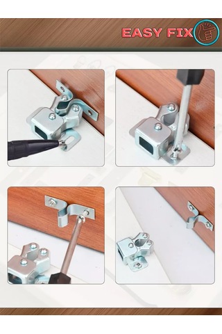 Easyfix Kapı İçin Rolü Manşonlu Sürgülü Kilit 212543524 Yatay