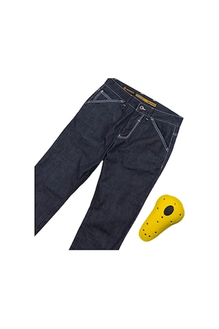 Scoyco P-074 Korumalı Motosiklet Kot Pantolon Mavi