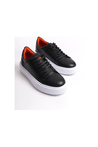 Daxtors D0355 Günlük Ortopedik Garantili Erkek Sneaker Spor Ayakkabı Siyah