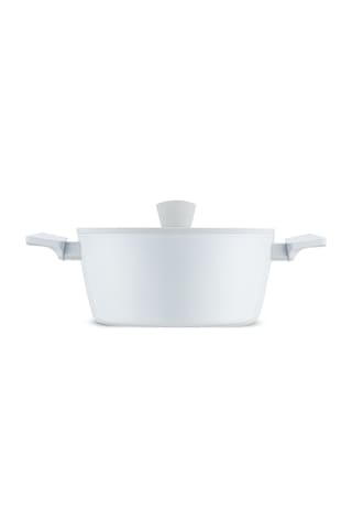 Jumbo Swiss Crystal Light Grey Derin Tencere 24 Cm Gri