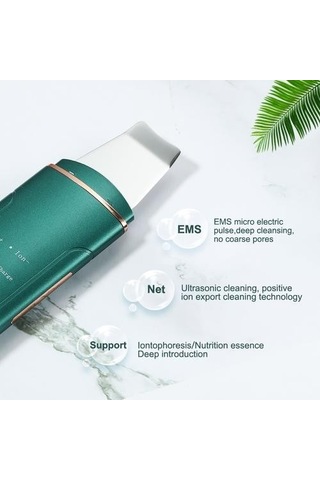 Ultrasonik Akne Cilt Bakım Peeling Cihazı 4z7n7q Yeşil