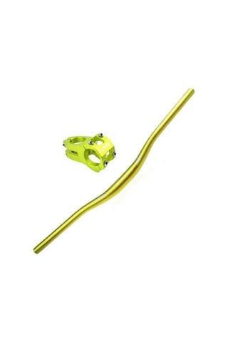 Wake Renkli Bisiklet Alümiyum Gidon+boğaz 780mm 31,8mm Bisiklet Wake Direksiyon + Boğaz 001