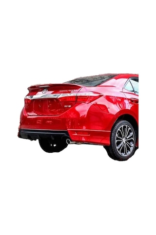 Toyota Corolla 2014+ Uyumlu Yedek Parça Işıklı Spoiler Plastik