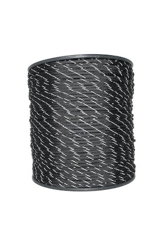 Mg Ropes Paracord İp 4 Mm Reflektörlü Siyah No:47 10 Metre Çok Renkli